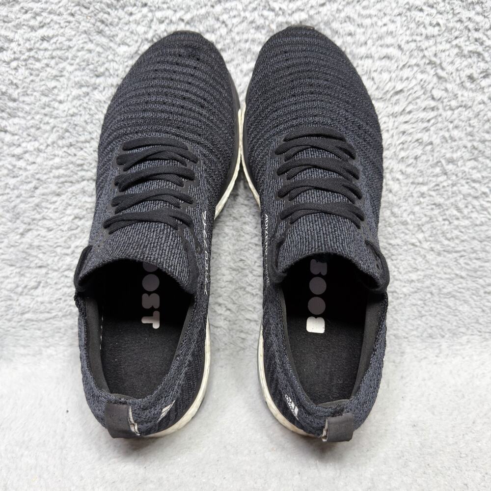 Adidas Adizero Prime Mens Size 11 Running Shoes Sneakers Black Primeknit B37401 - Picture 5 of 9
